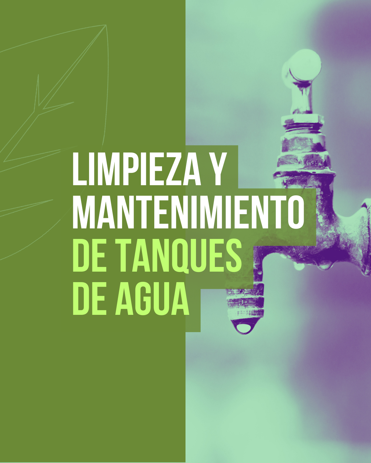 Limpieza y mantenimiento de tanques de agua potable en Bogotá por Ecoflora